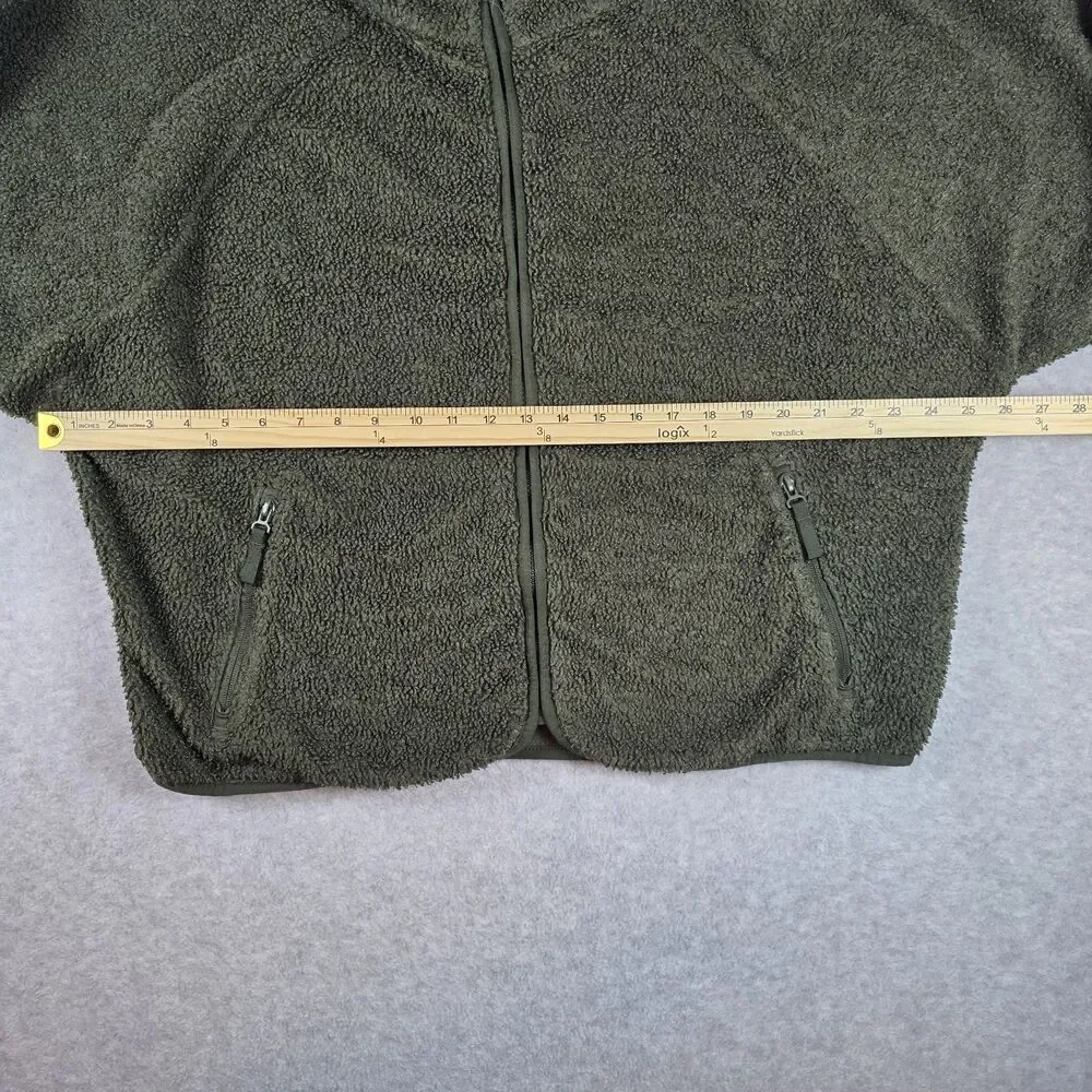 Women's XL Sherpa Cropped Jacket - All in Motion™ Green